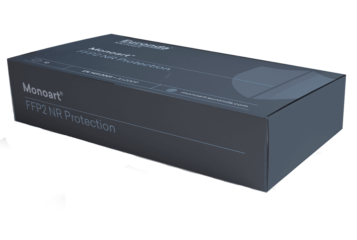 Caja del Cubrebocas FFP2 NR Protection