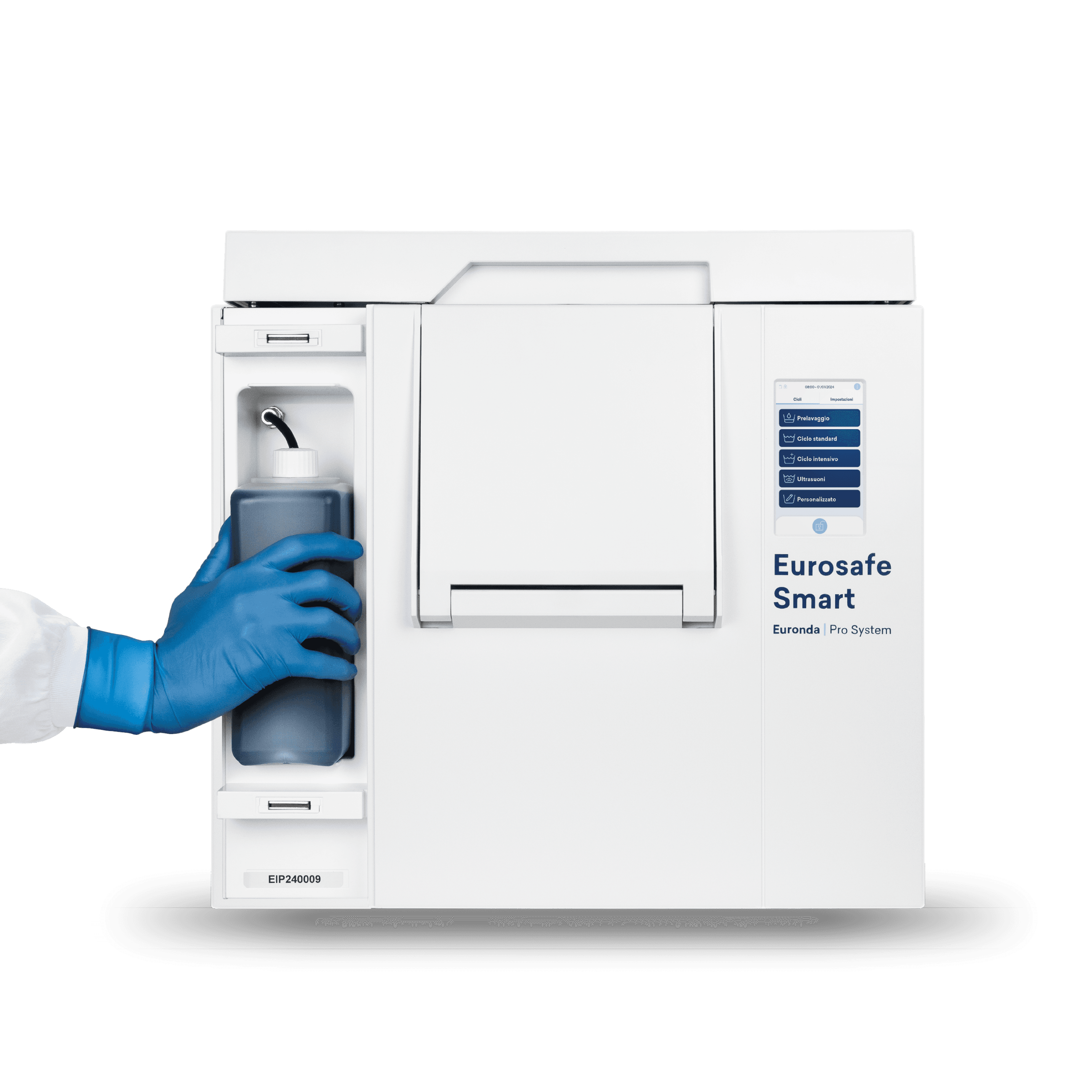 Detalle de cartuchos del Eurosafe Smart