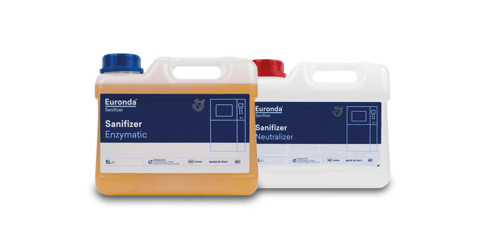 Sanifizer Neutralizer con Sanifizer Enzymatic